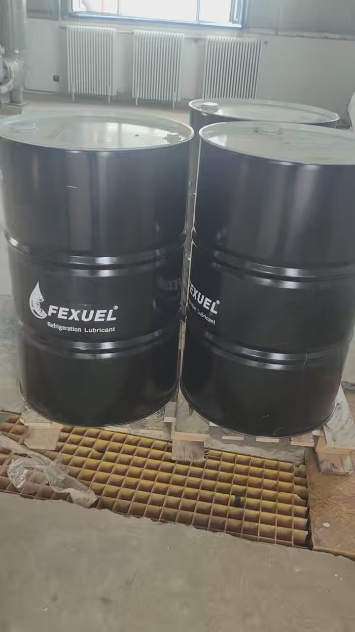 7002 GEA格拉索R507开启式螺杆使用沸雪冷冷冻油FX-5600-68